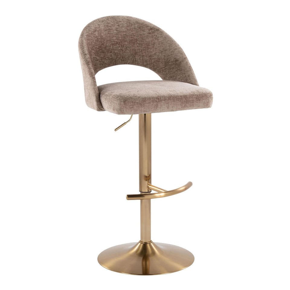 Renee Adjustable Barstool - Set of 2