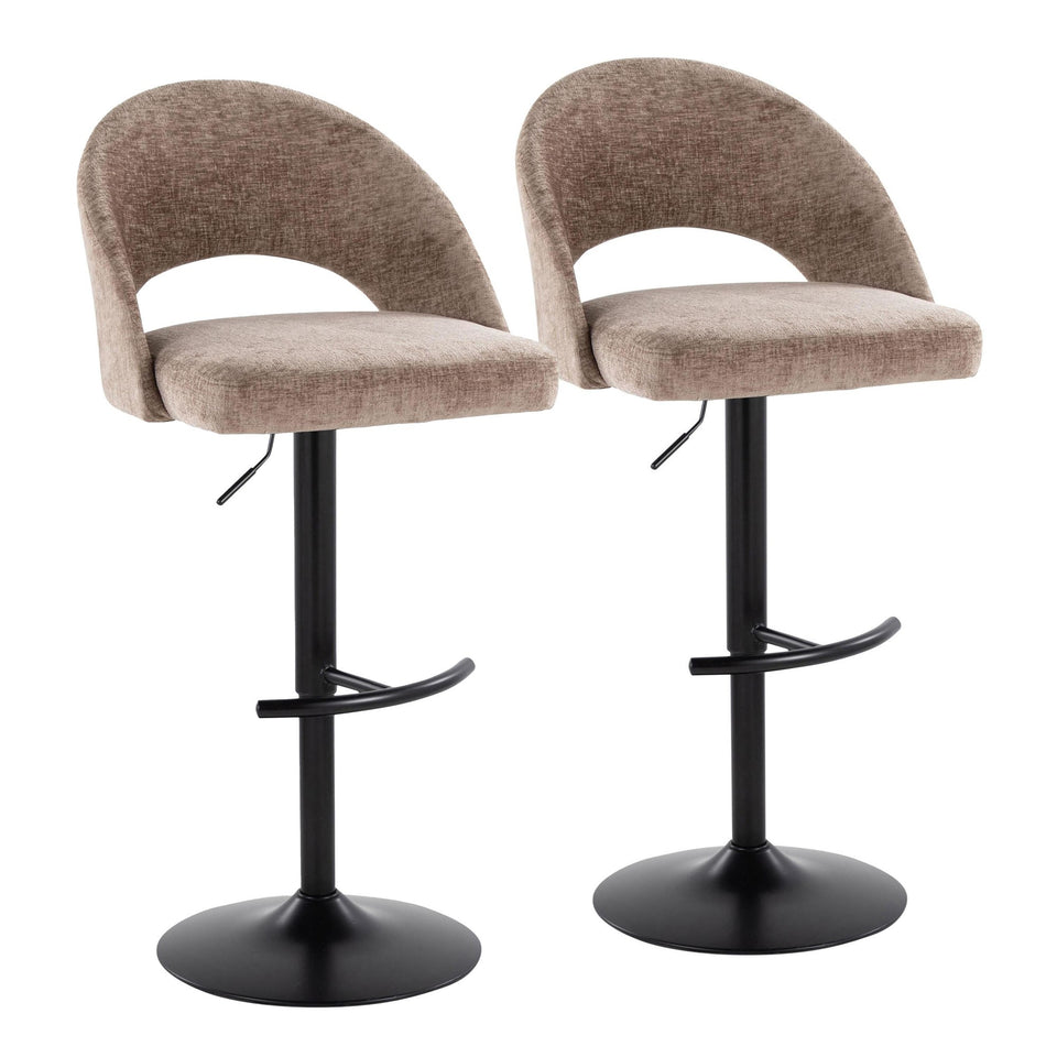 Renee Adjustable Barstool - Set of 2