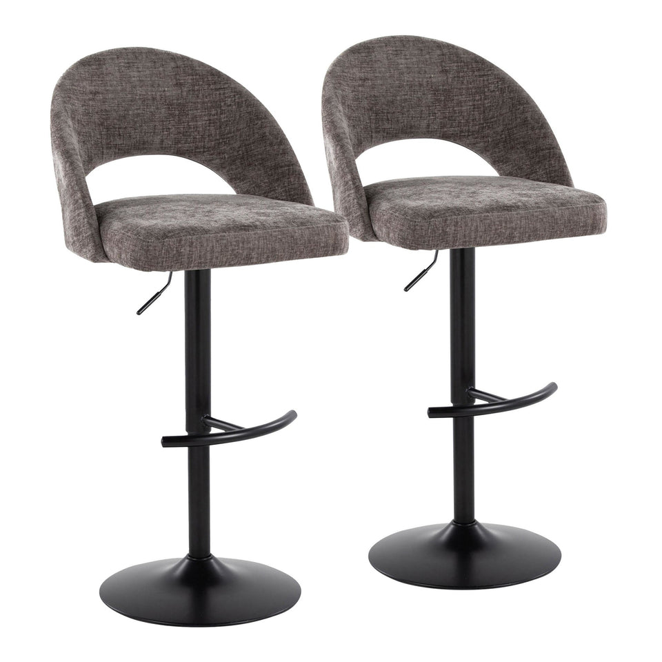 Renee Adjustable Barstool - Set of 2