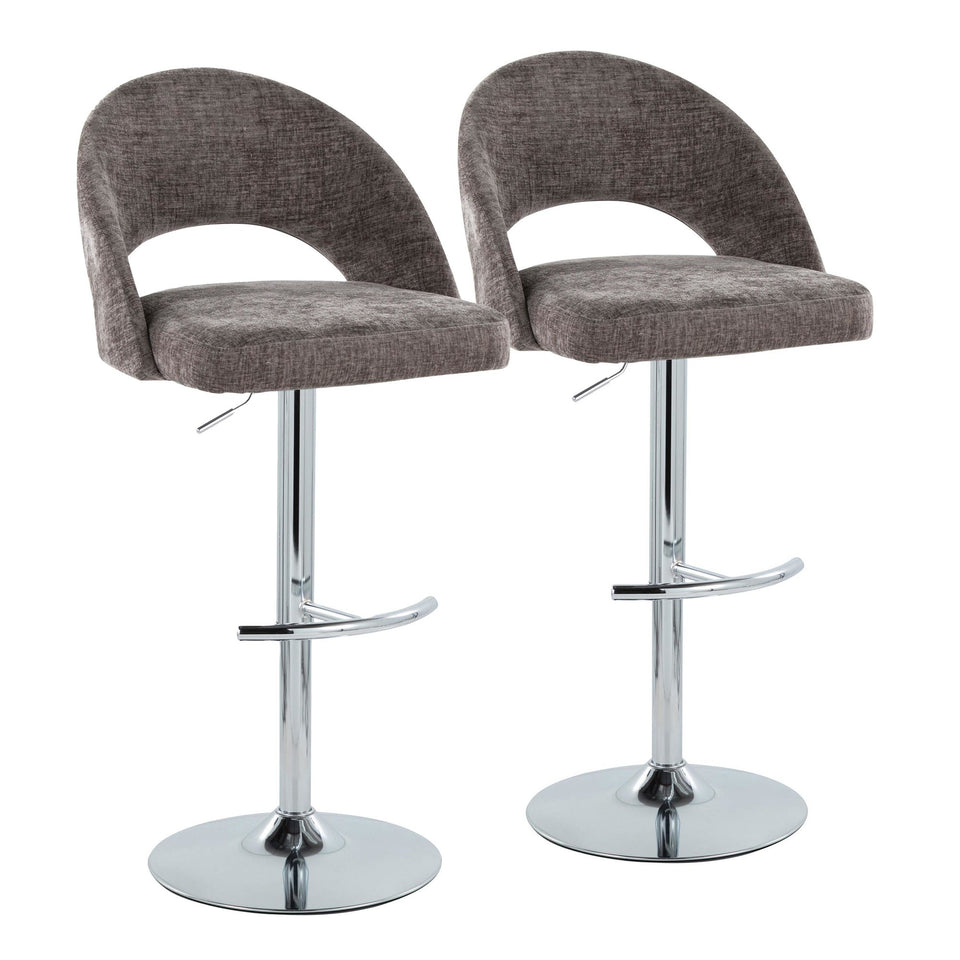 Renee Adjustable Barstool - Set of 2