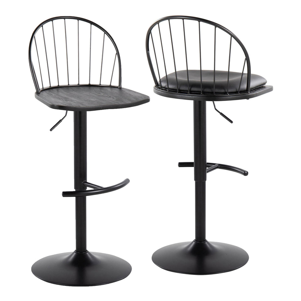 Riley Adjustable Barstool - Set of 2