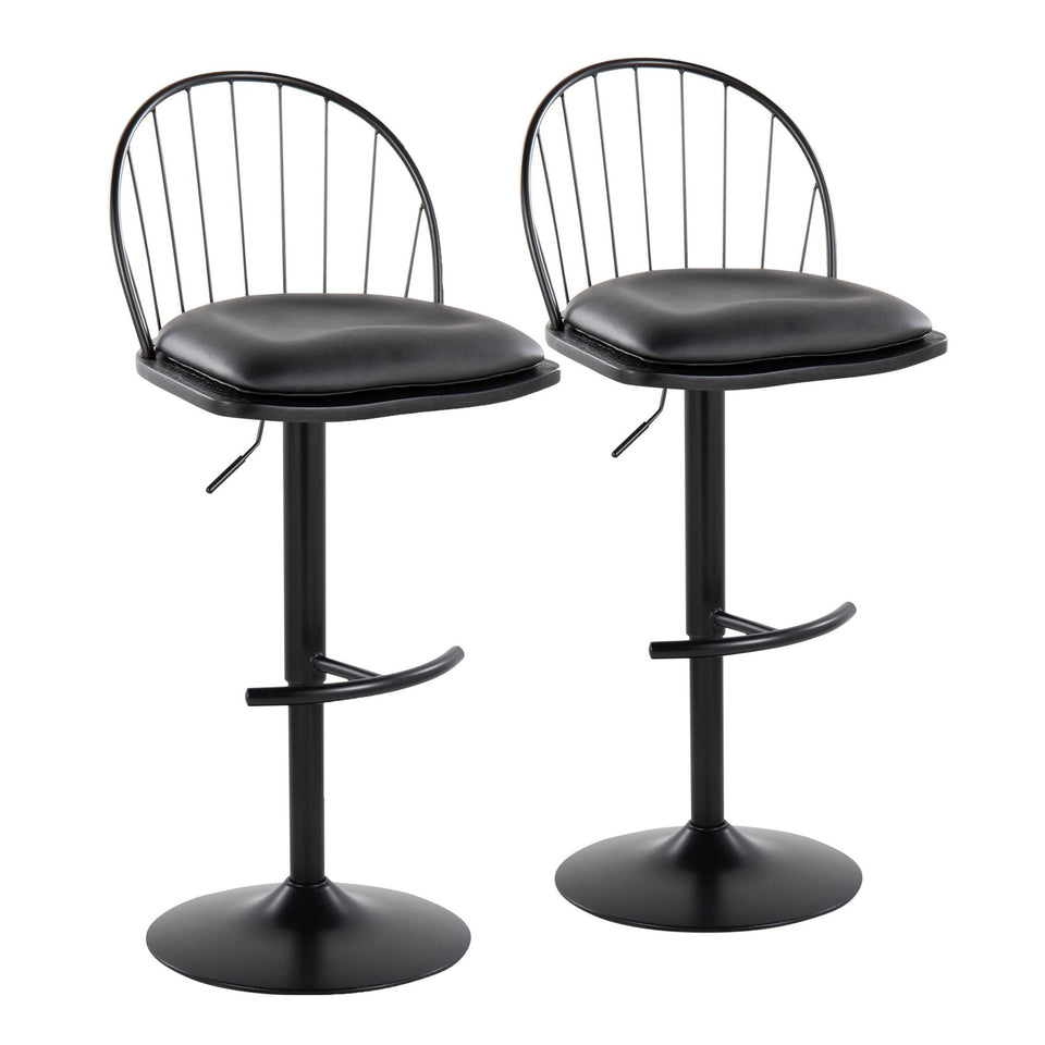 Riley Adjustable Barstool - Set of 2