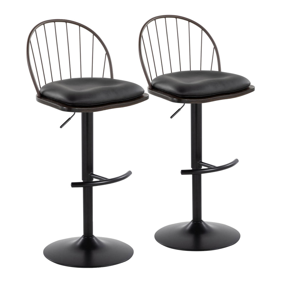 Riley Adjustable Barstool - Set of 2
