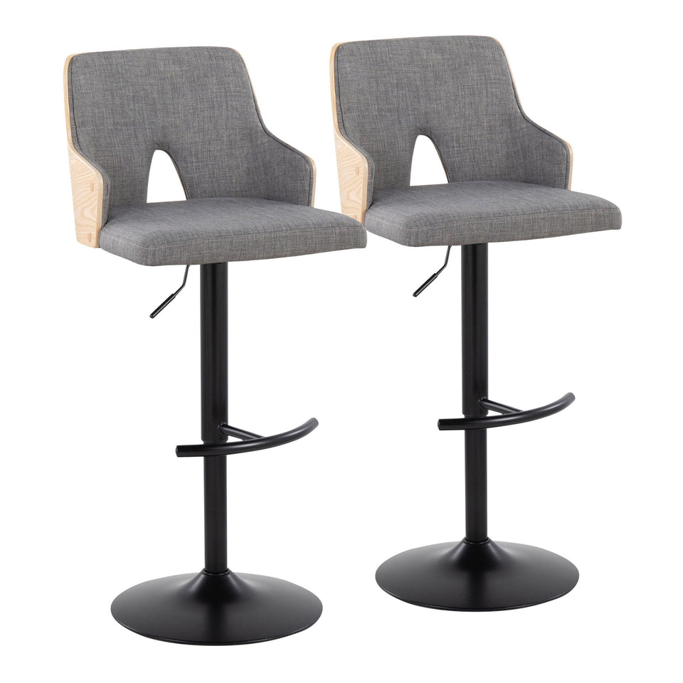 Stella Adjustable Barstool - Set of 2