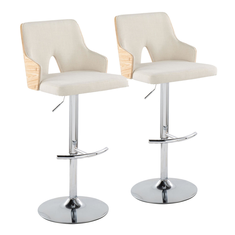 Stella Adjustable Barstool - Set of 2