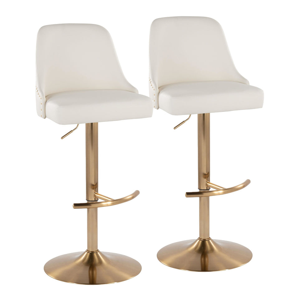 Studded Marcel Barstool - Set of 2