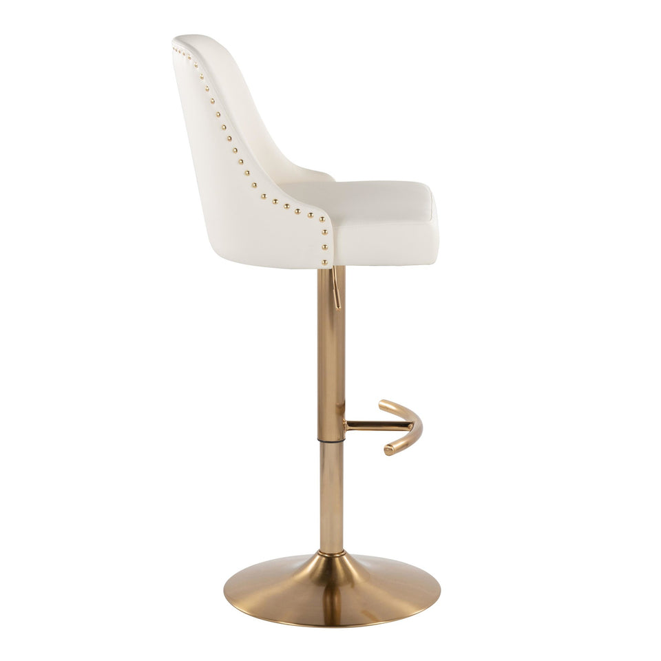 Studded Marcel Barstool - Set of 2