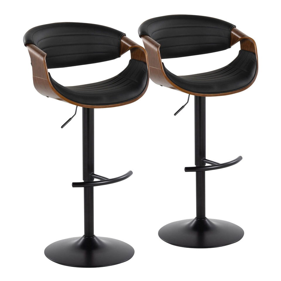 Symphony Adjustable Barstool - Set of 2