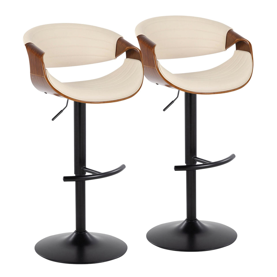 Symphony Adjustable Barstool - Set of 2