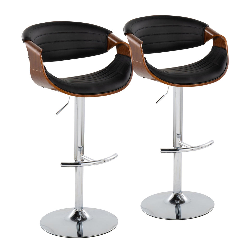 Symphony Adjustable Barstool - Set of 2
