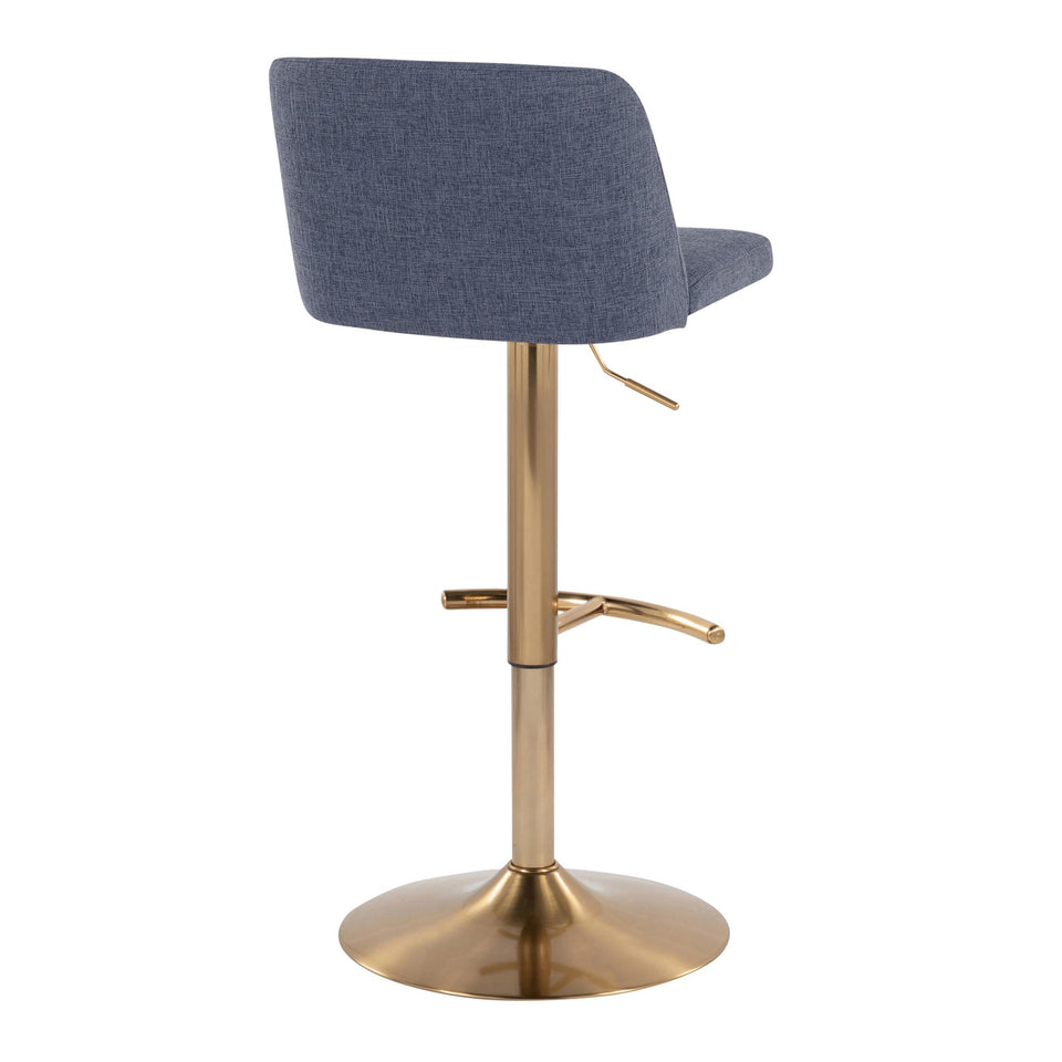 Toriano Adjustable Barstool - Set of 2