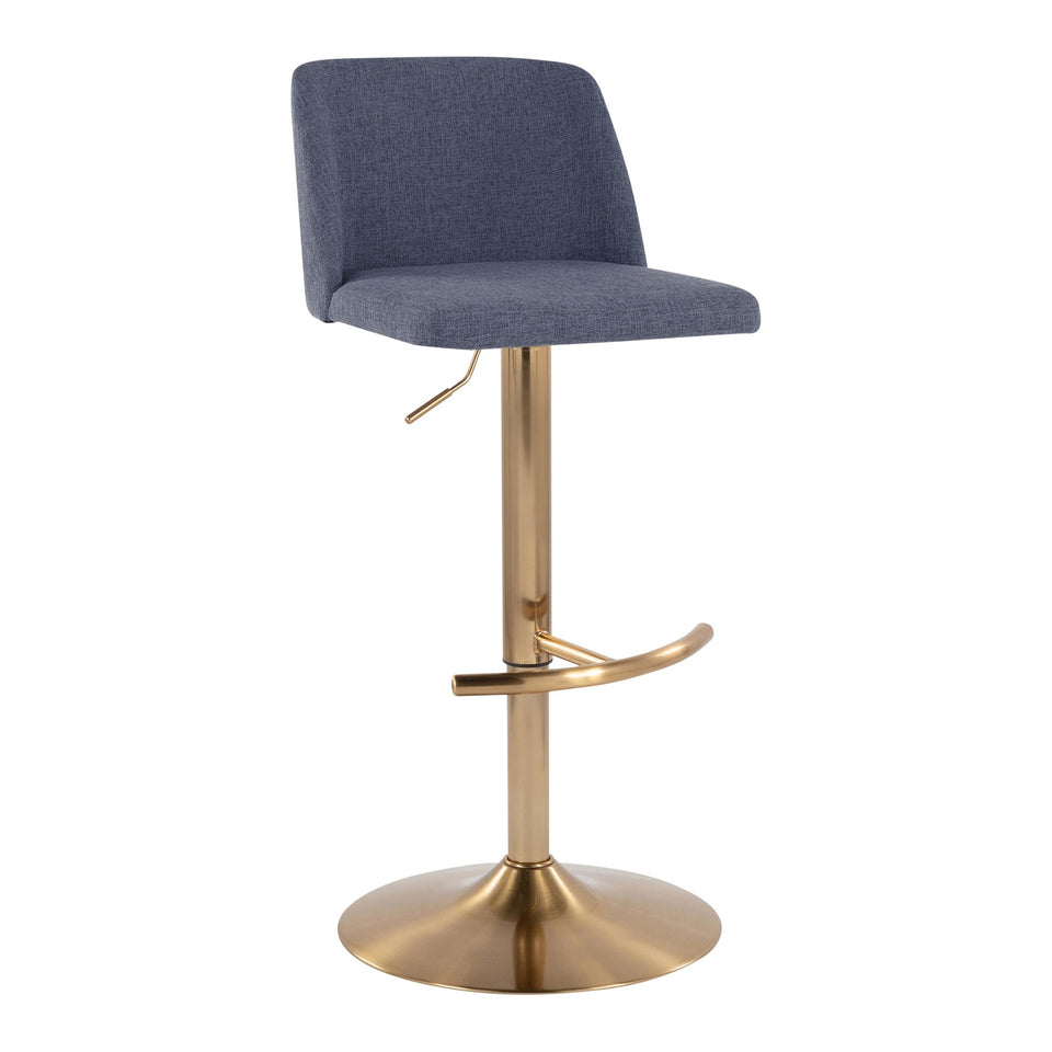 Toriano Adjustable Barstool - Set of 2