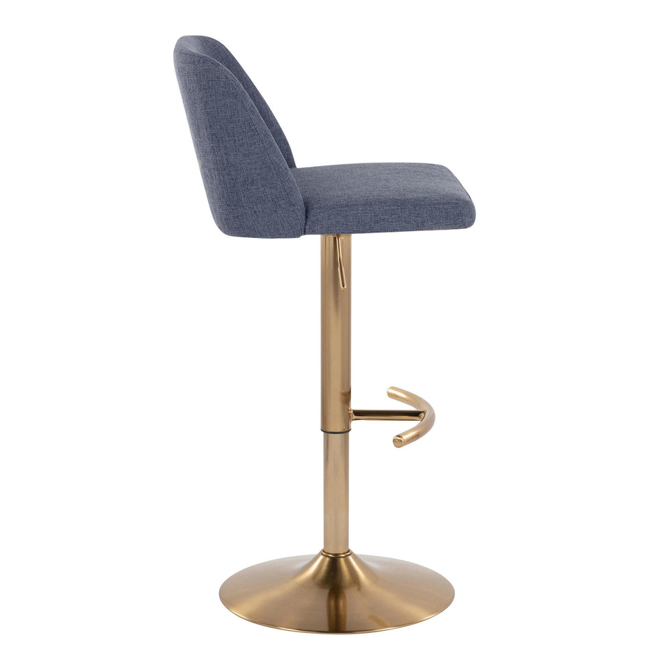 Toriano Adjustable Barstool - Set of 2