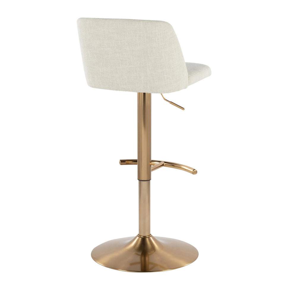 Toriano Adjustable Barstool - Set of 2