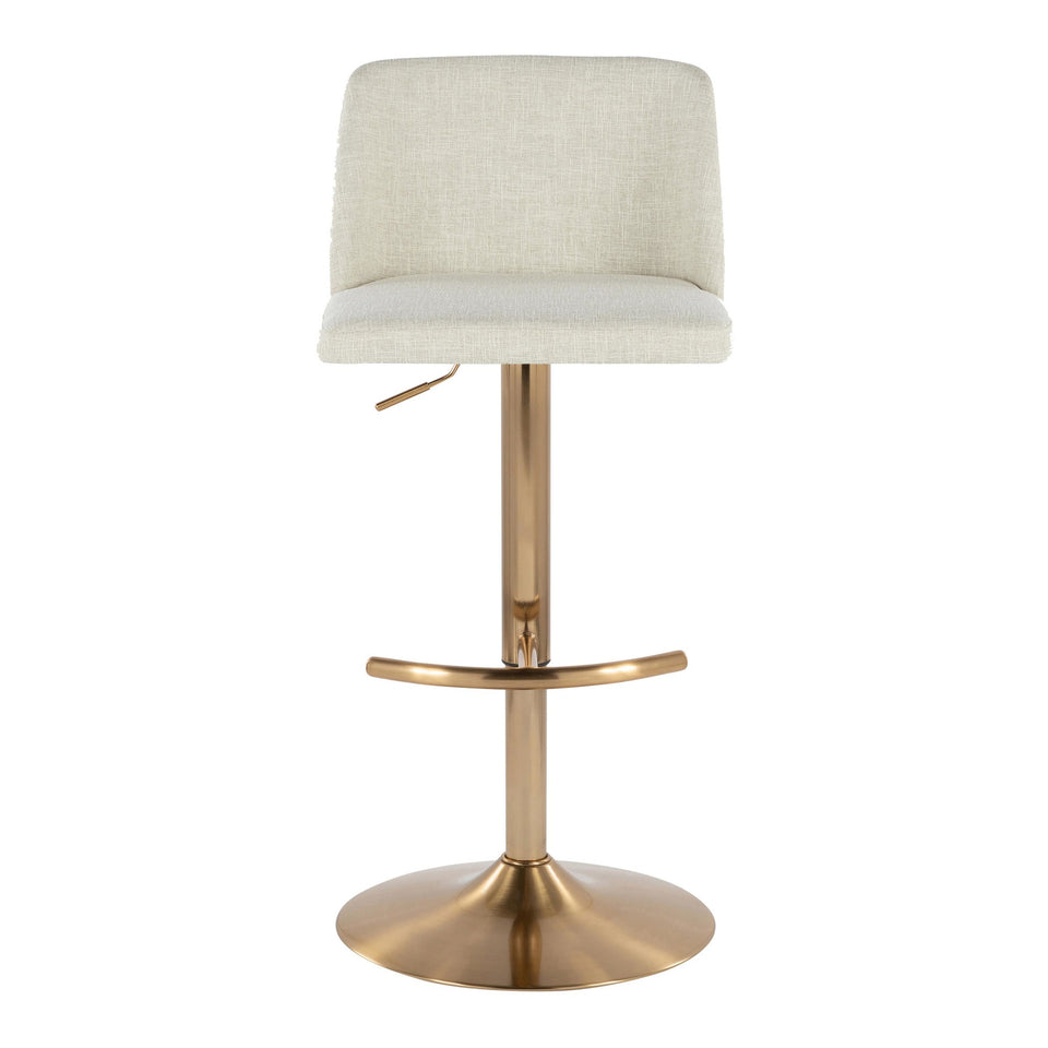 Toriano Adjustable Barstool - Set of 2