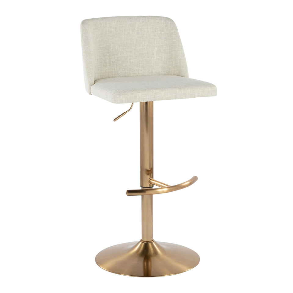 Toriano Adjustable Barstool - Set of 2