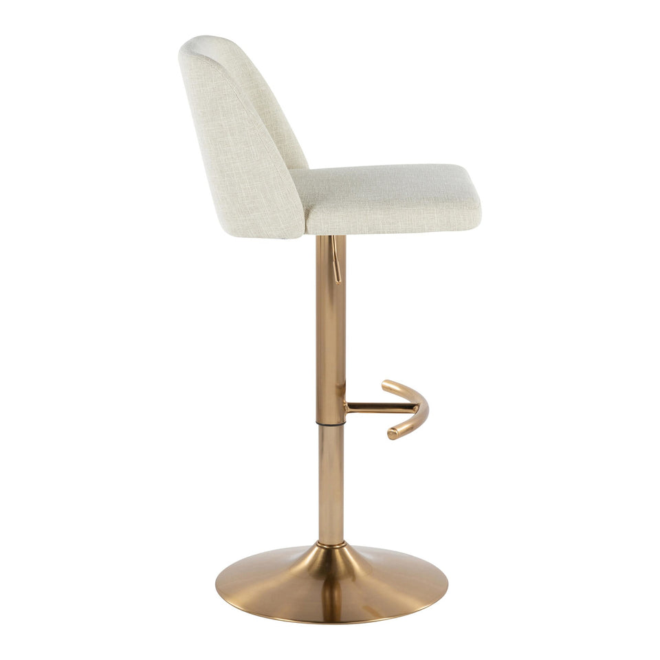 Toriano Adjustable Barstool - Set of 2