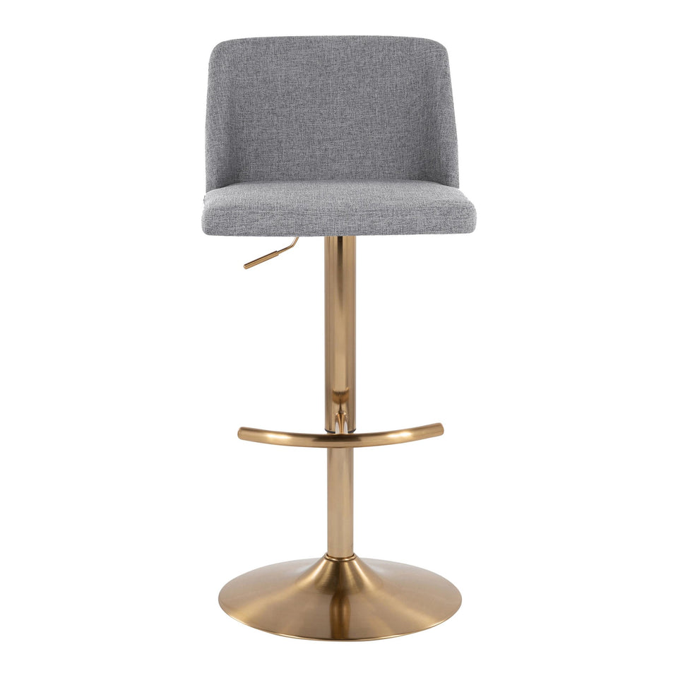 Toriano Adjustable Barstool - Set of 2