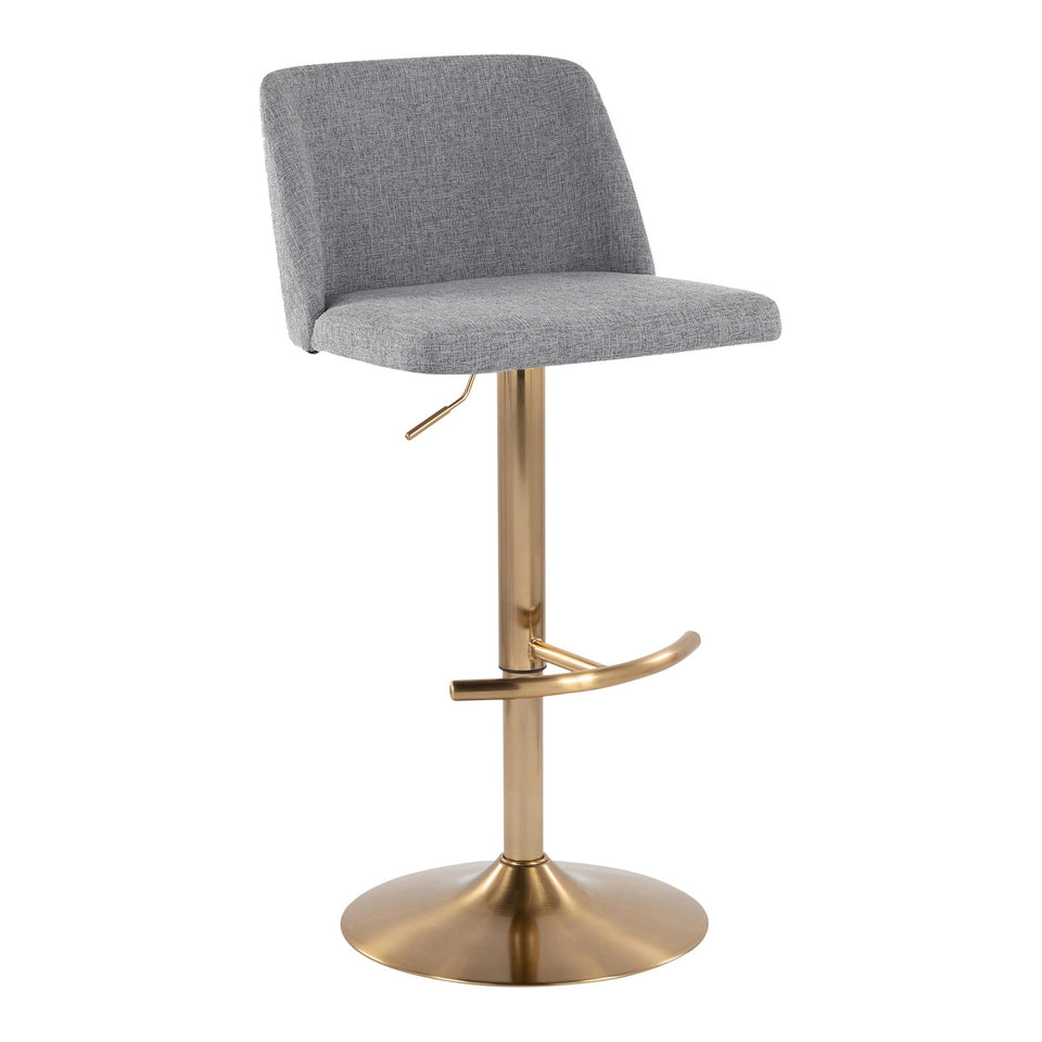 Toriano Adjustable Barstool - Set of 2