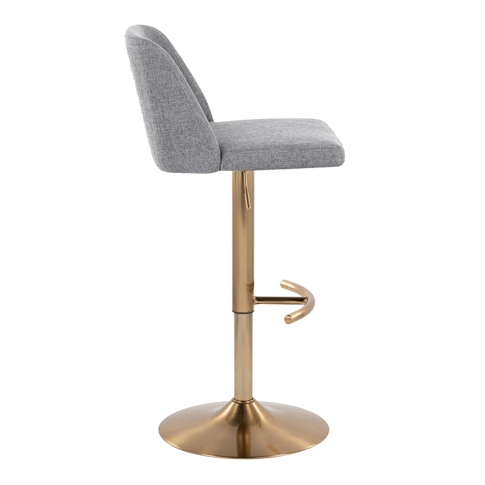 Toriano Adjustable Barstool - Set of 2