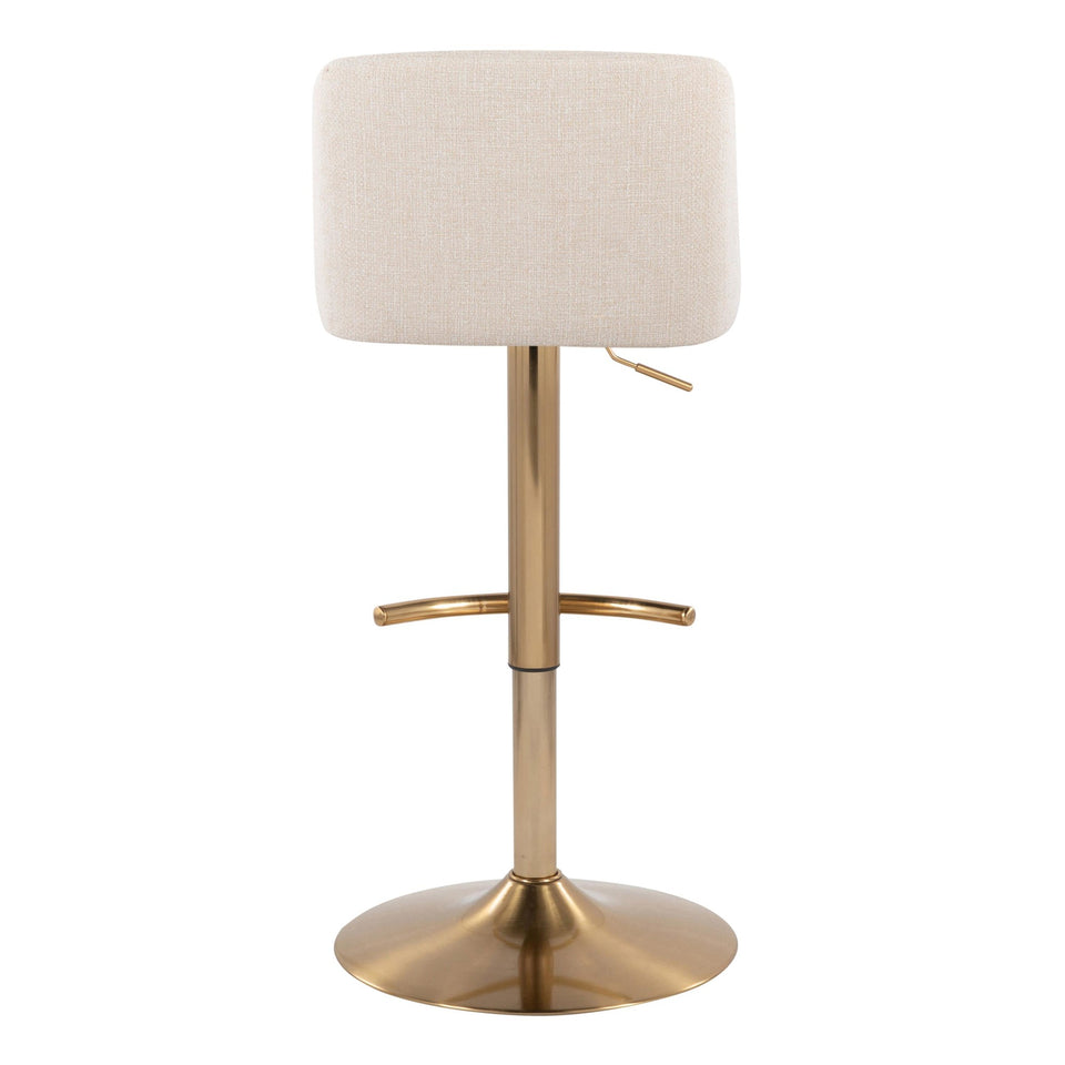 Toriano Adjustable Barstool - Set of 2