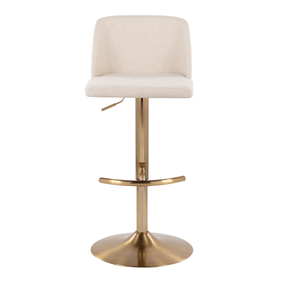 Toriano Adjustable Barstool - Set of 2
