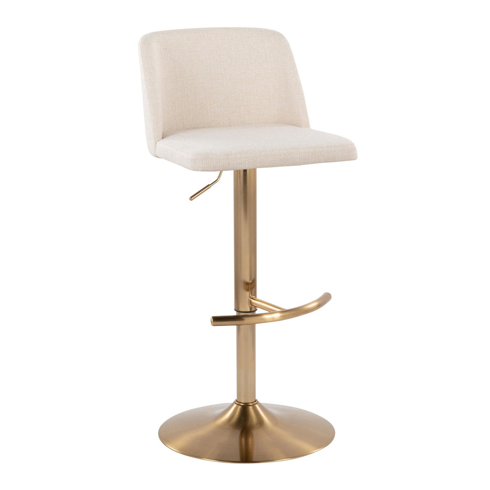 Toriano Adjustable Barstool - Set of 2