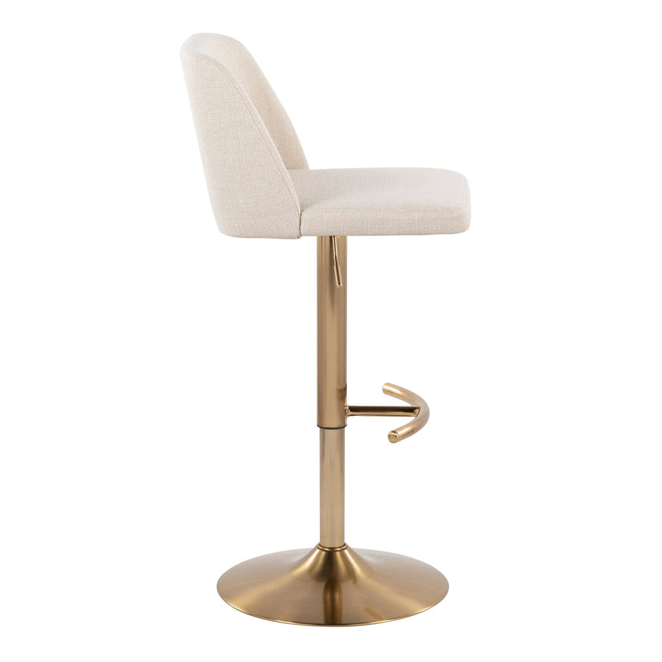 Toriano Adjustable Barstool - Set of 2