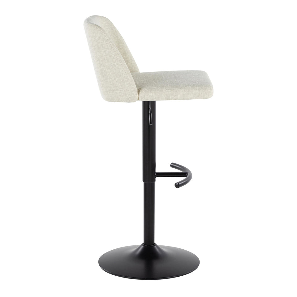 Toriano Adjustable Barstool - Set of 2