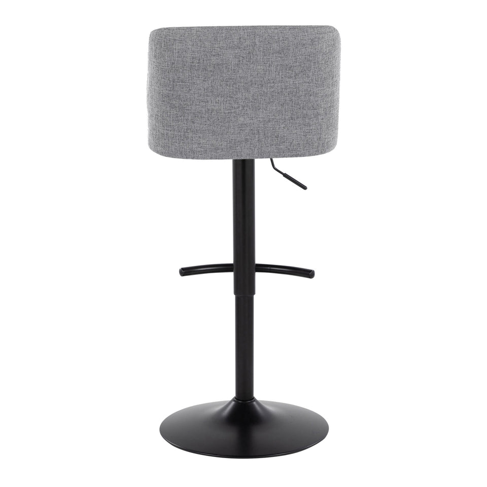 Toriano Adjustable Barstool - Set of 2