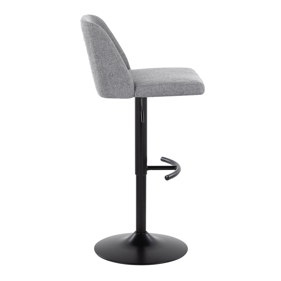 Toriano Adjustable Barstool - Set of 2