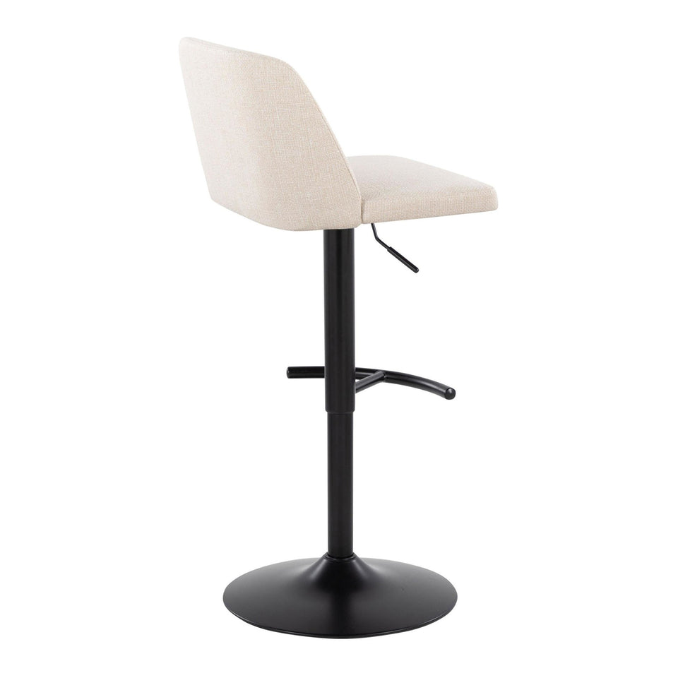 Toriano Adjustable Barstool - Set of 2