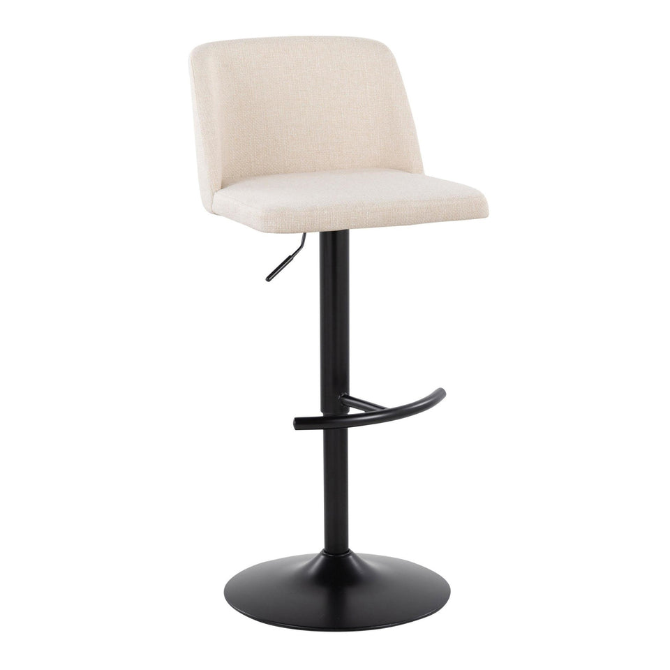 Toriano Adjustable Barstool - Set of 2
