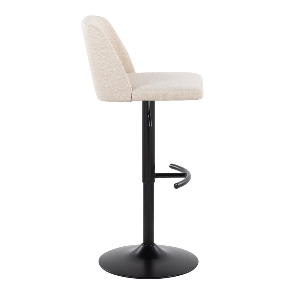 Toriano Adjustable Barstool - Set of 2
