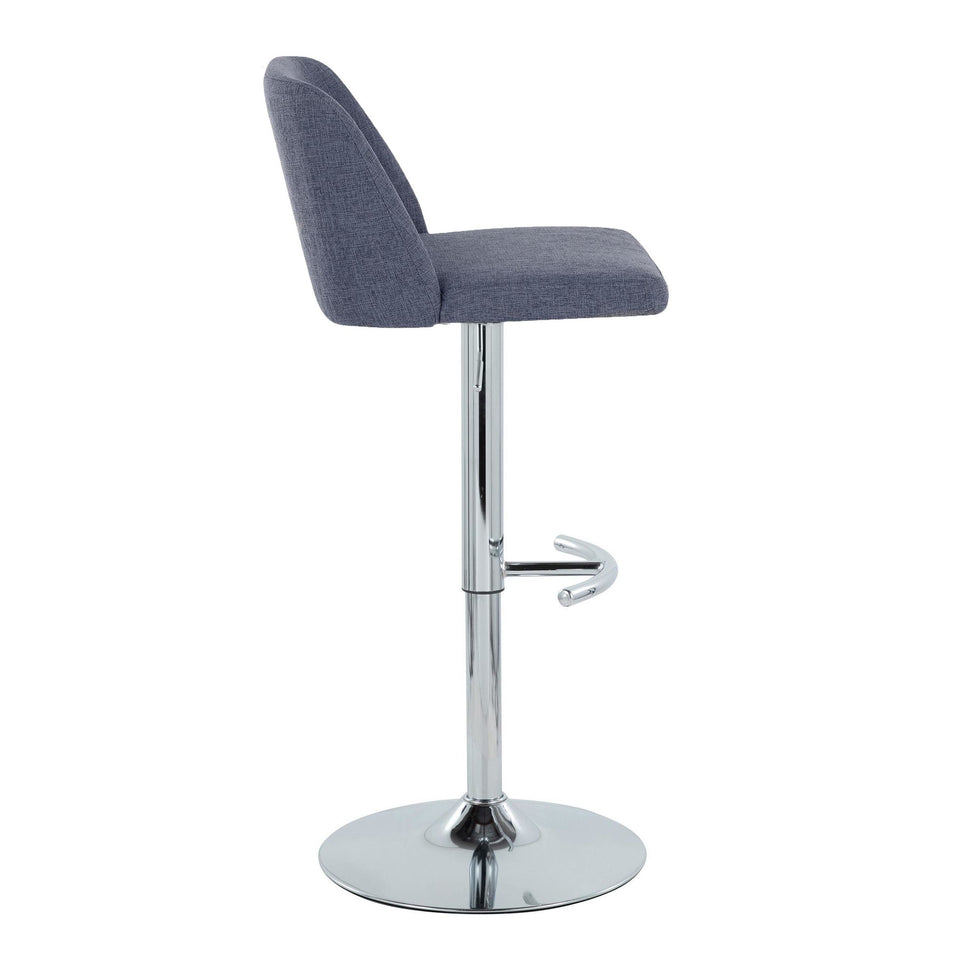 Toriano Adjustable Barstool - Set of 2