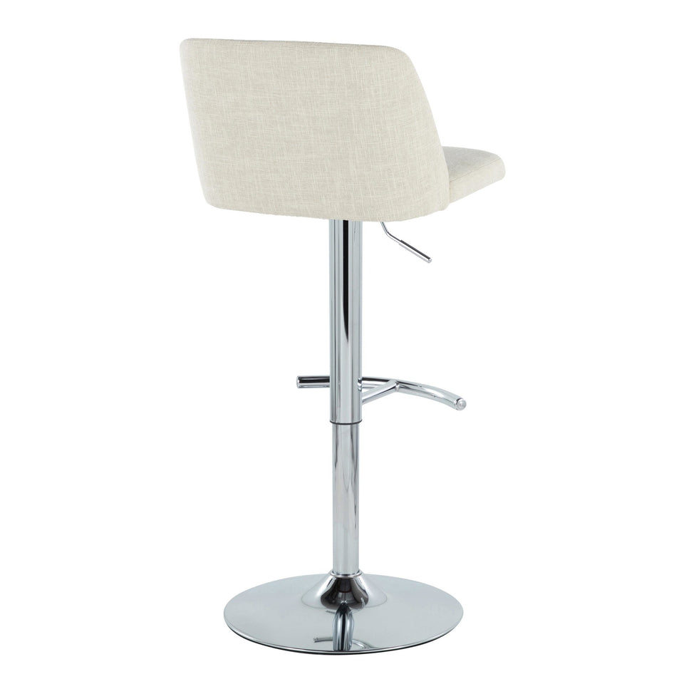 Toriano Adjustable Barstool - Set of 2