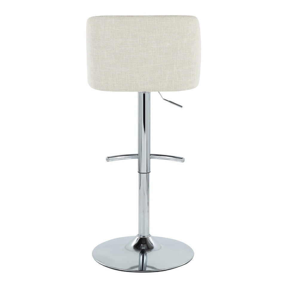 Toriano Adjustable Barstool - Set of 2