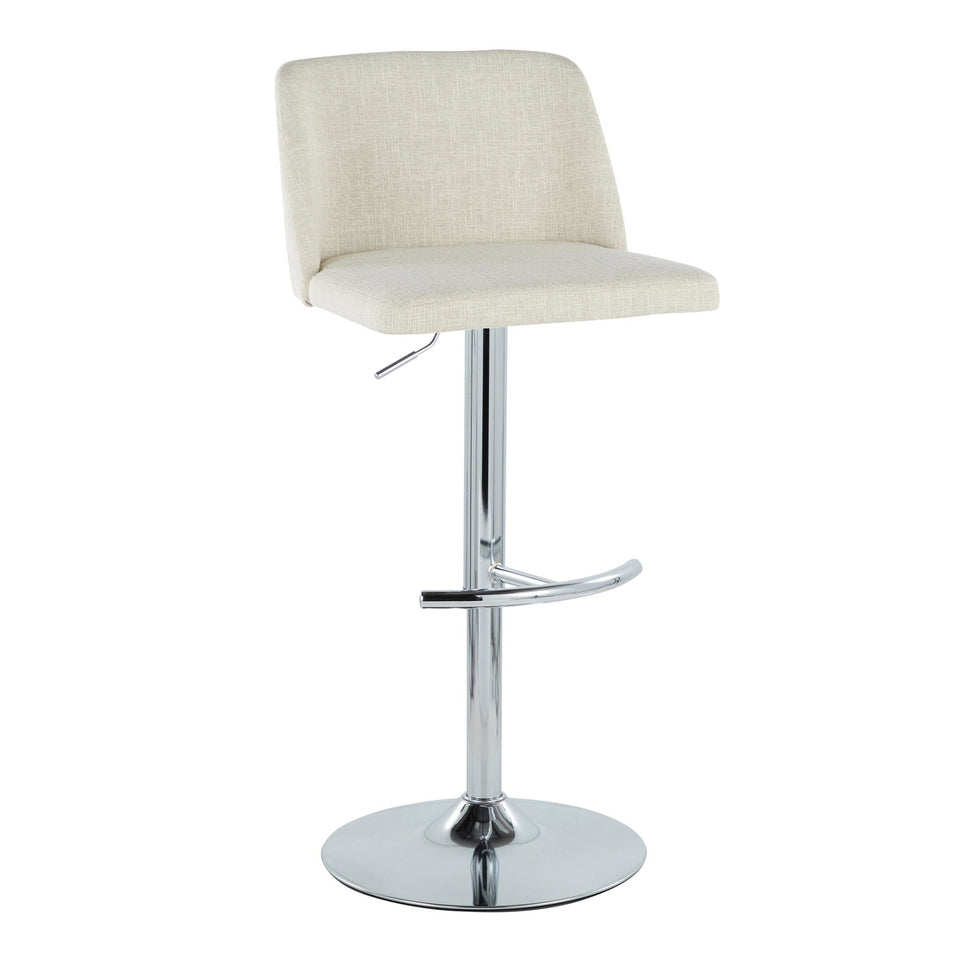 Toriano Adjustable Barstool - Set of 2