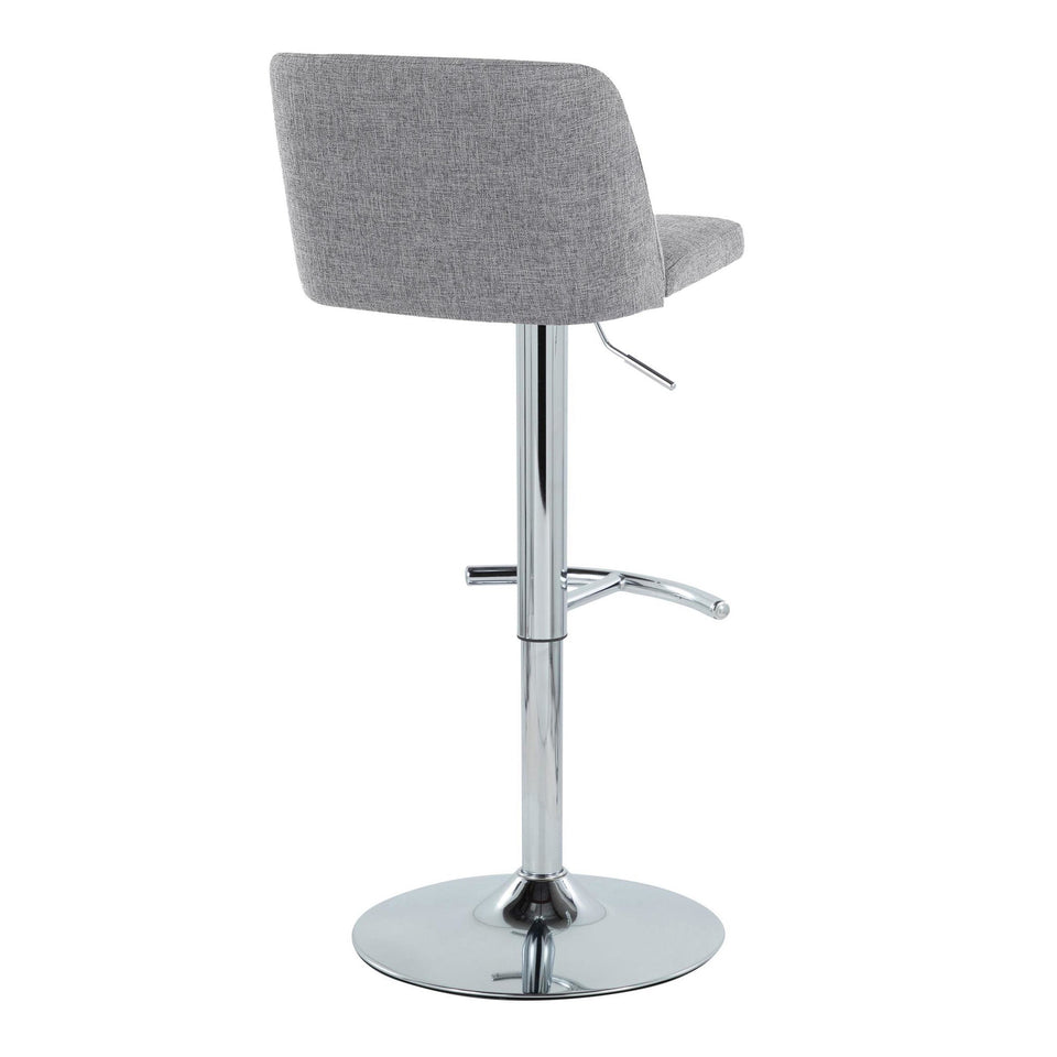 Toriano Adjustable Barstool - Set of 2