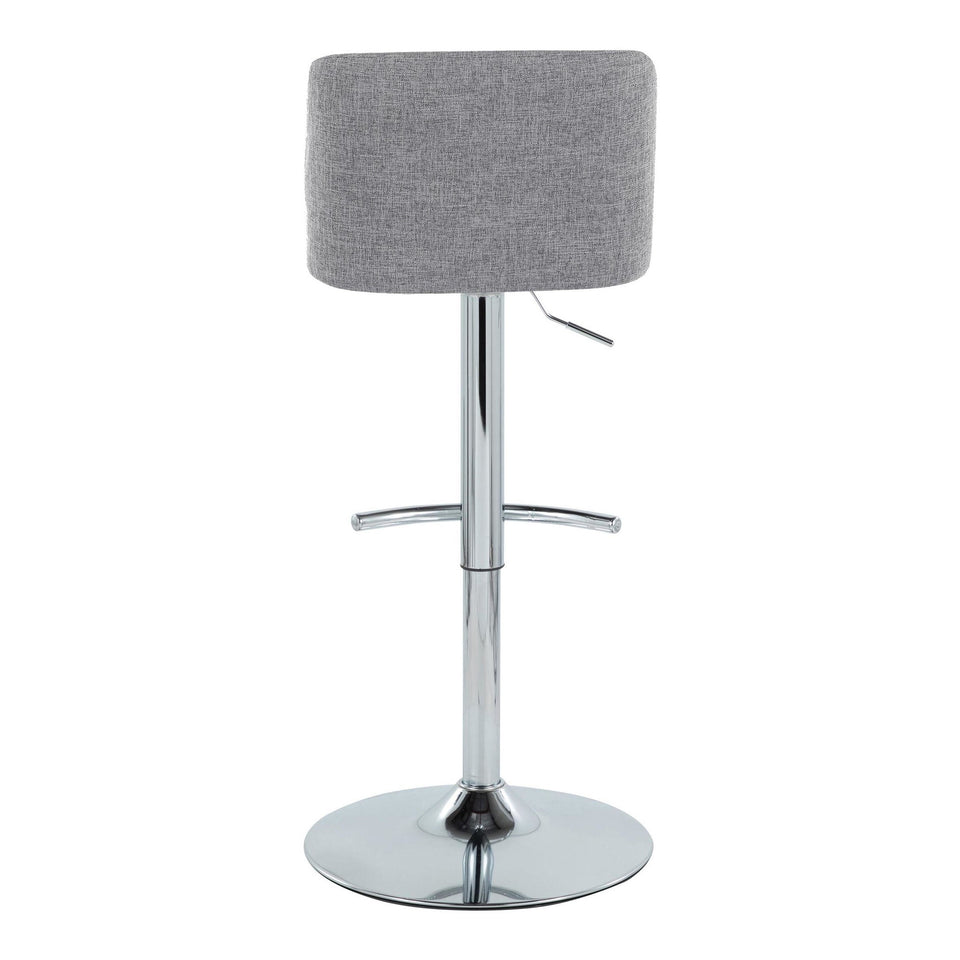 Toriano Adjustable Barstool - Set of 2