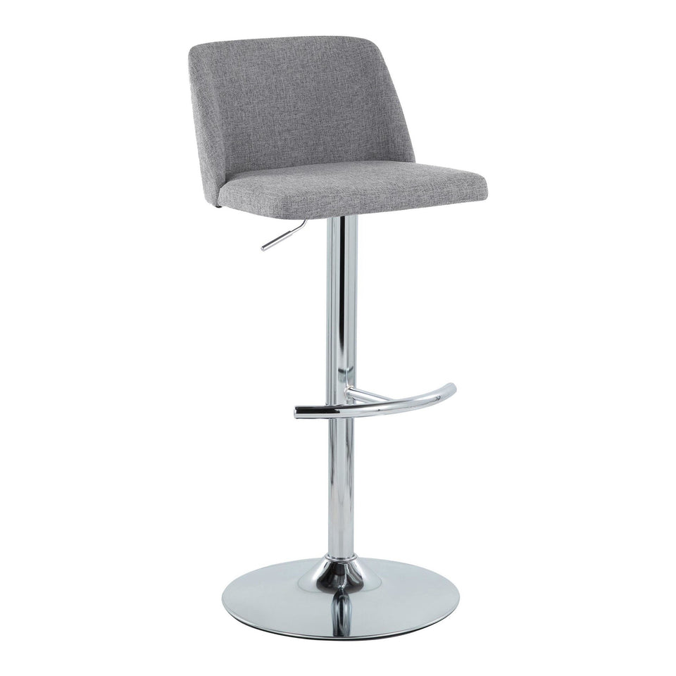 Toriano Adjustable Barstool - Set of 2