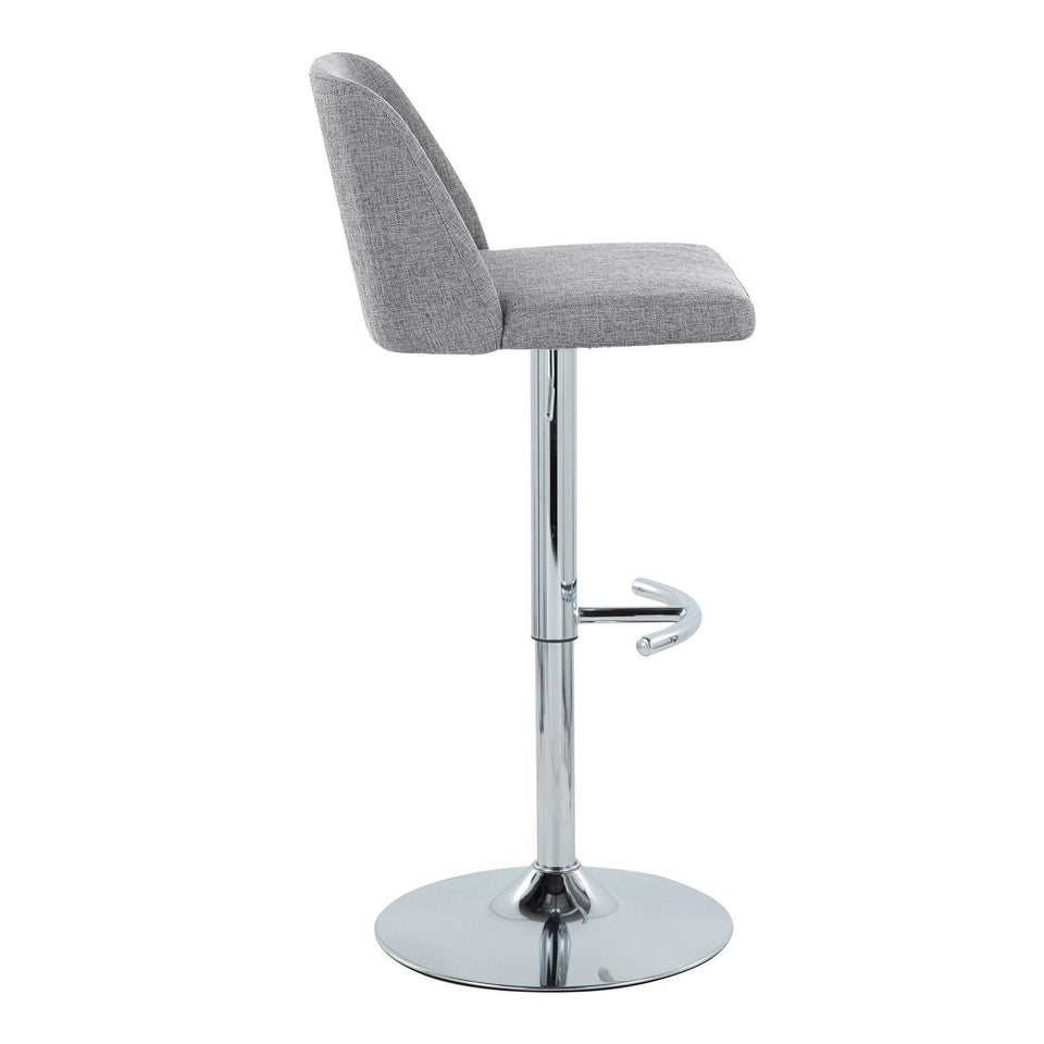 Toriano Adjustable Barstool - Set of 2