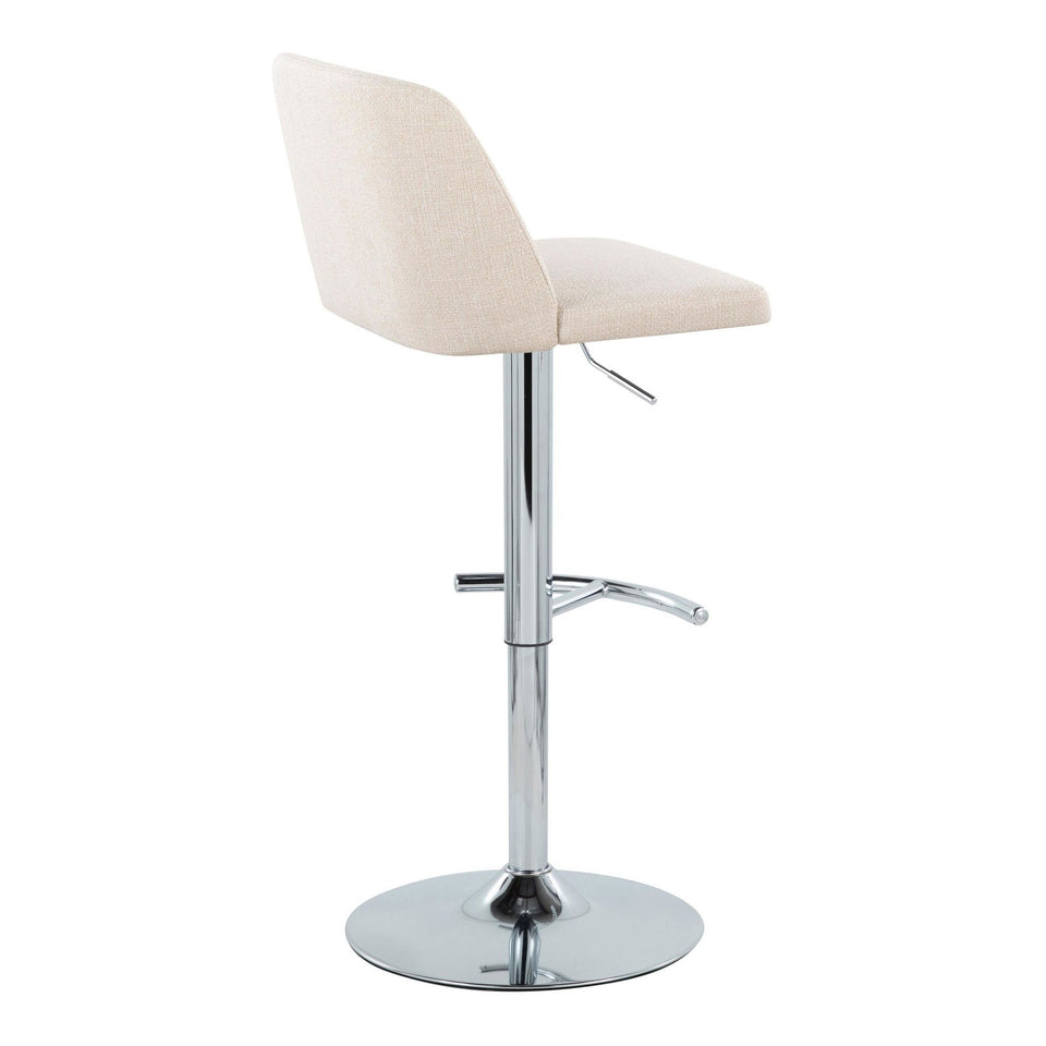 Toriano Adjustable Barstool - Set of 2