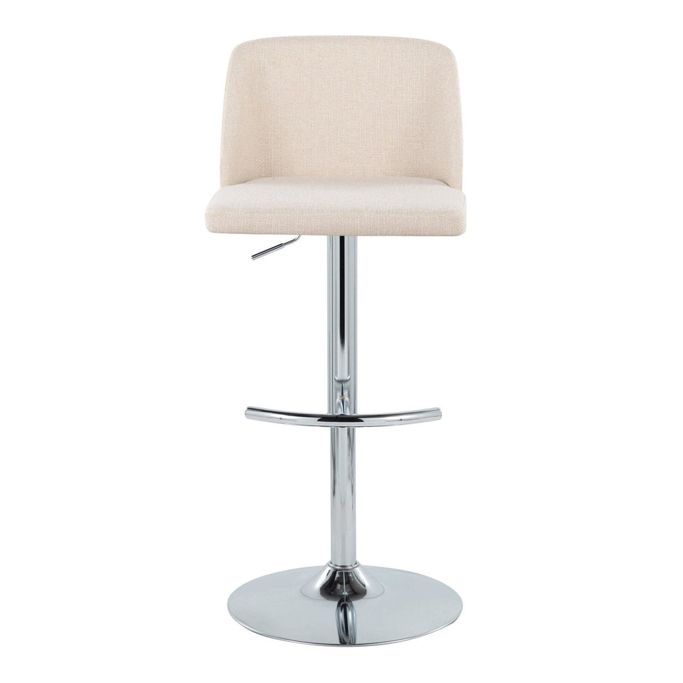 Toriano Adjustable Barstool - Set of 2