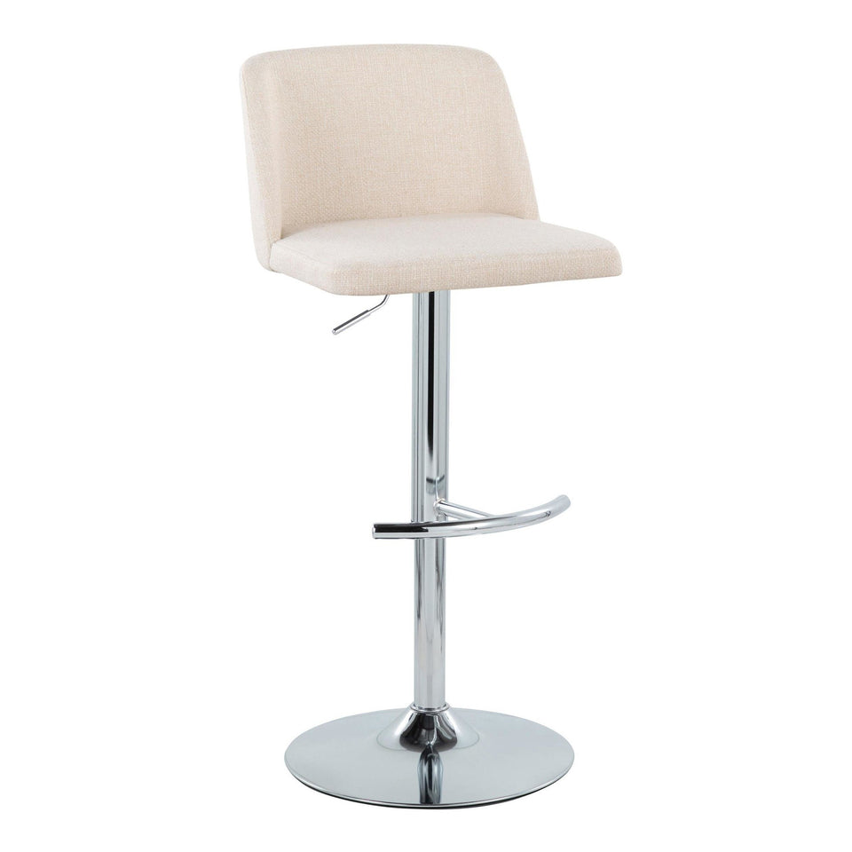 Toriano Adjustable Barstool - Set of 2