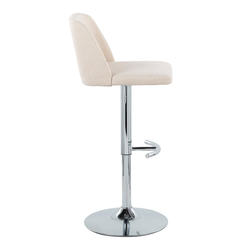 Toriano Adjustable Barstool - Set of 2