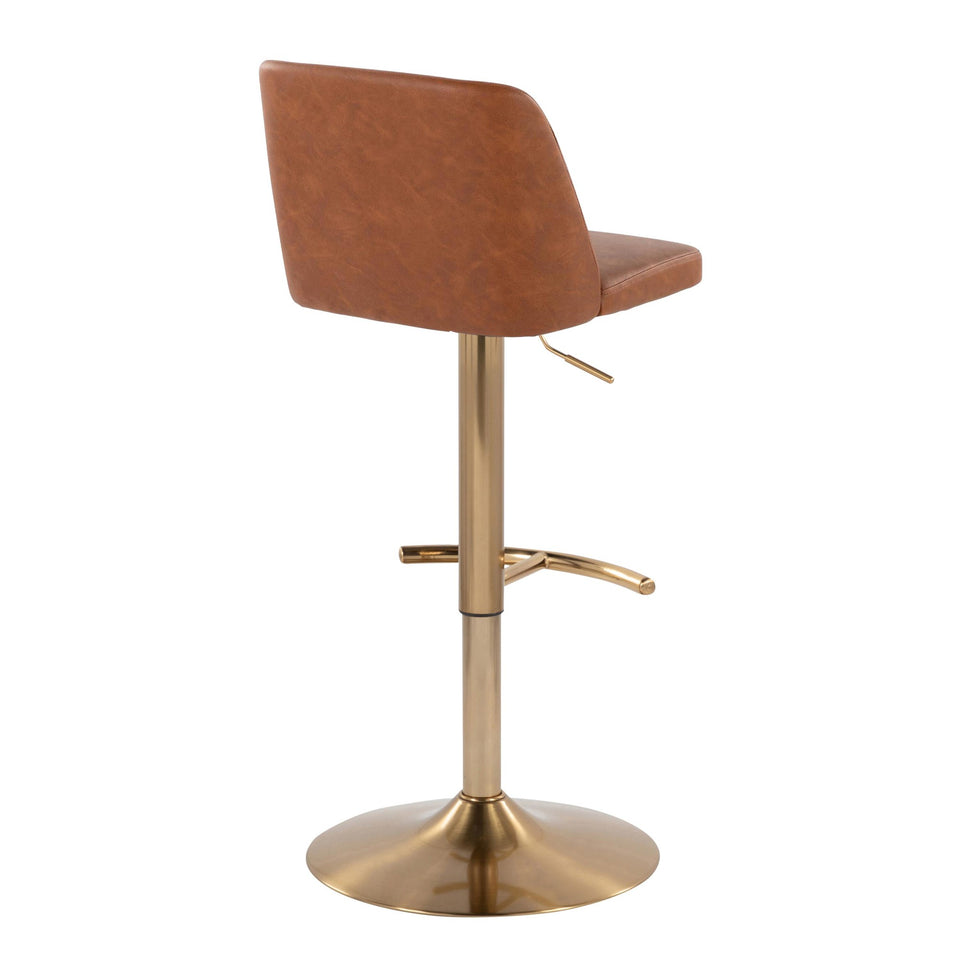 Toriano Adjustable Barstool - Set of 2