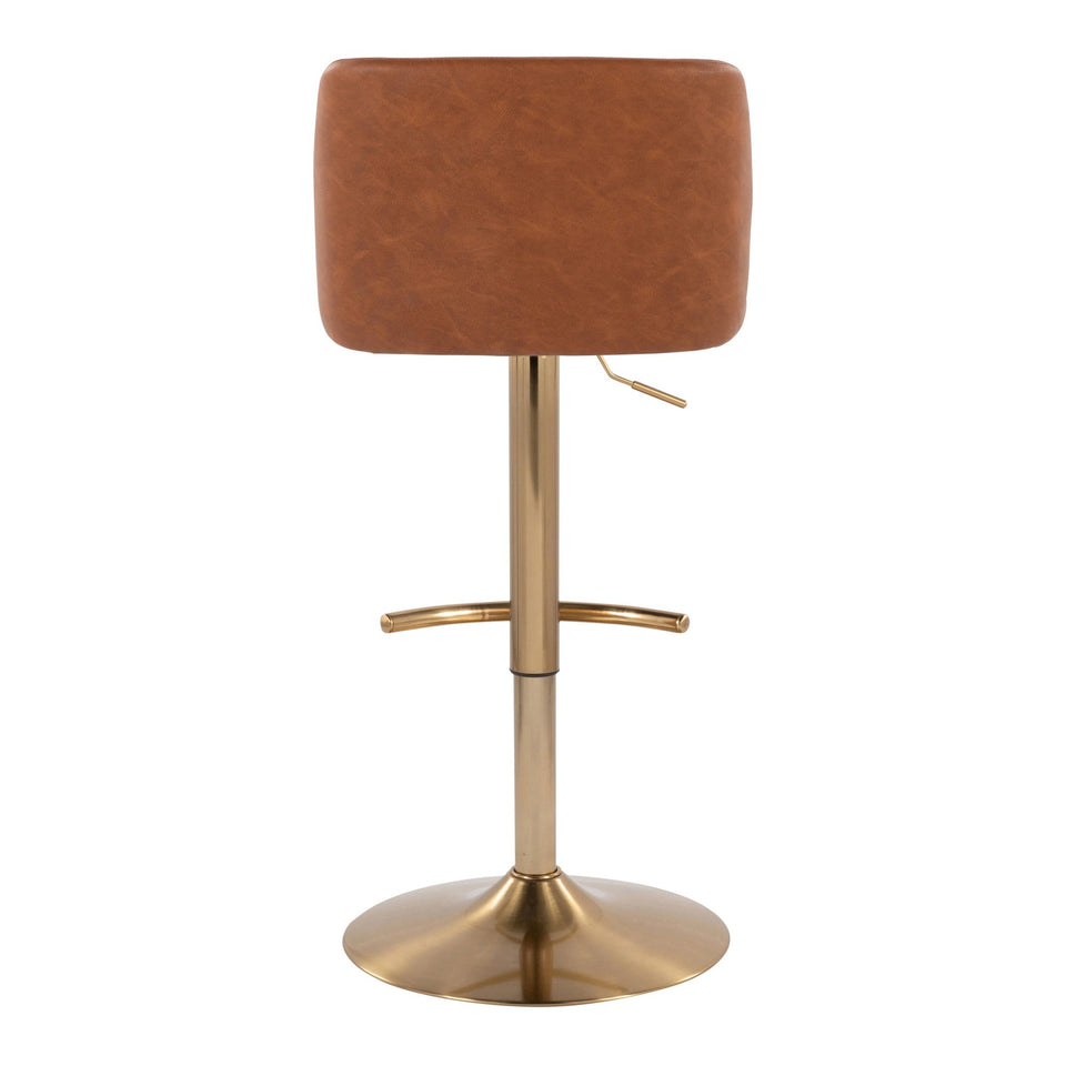 Toriano Adjustable Barstool - Set of 2