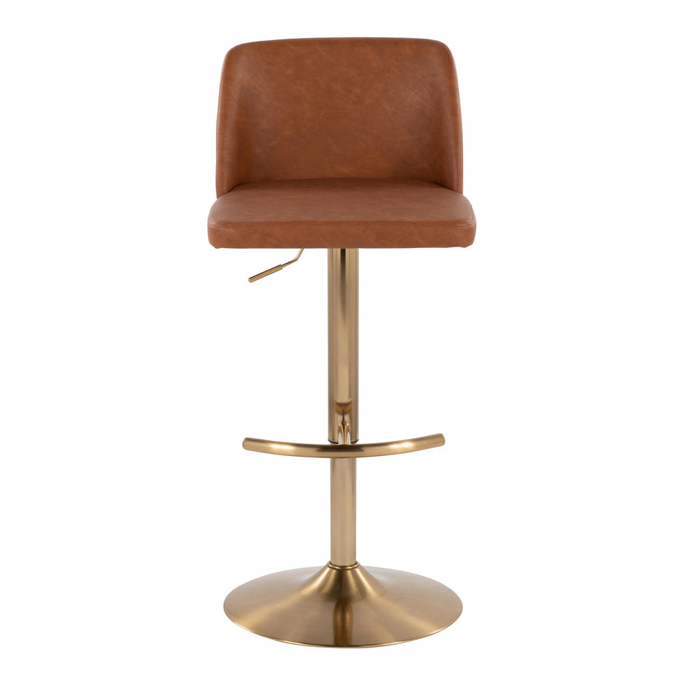 Toriano Adjustable Barstool - Set of 2