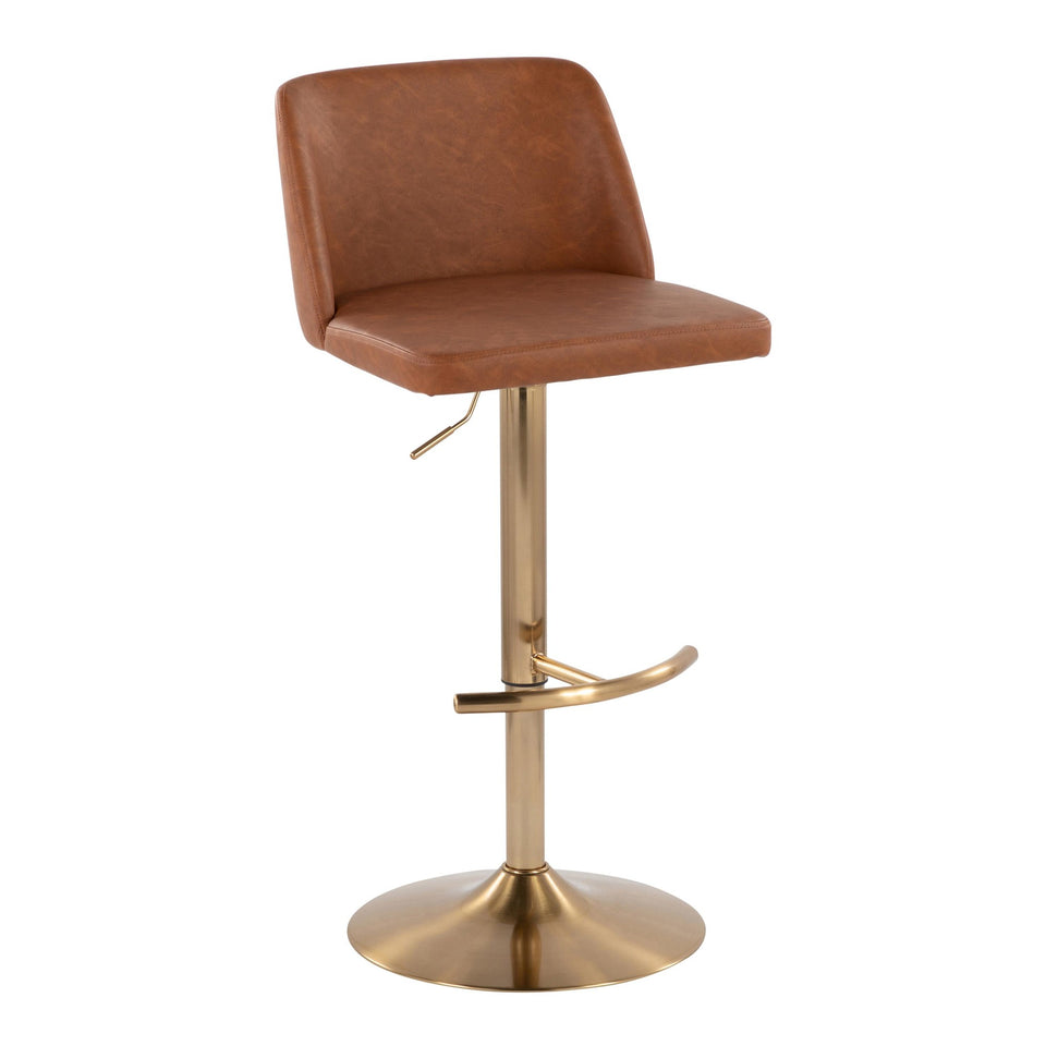 Toriano Adjustable Barstool - Set of 2